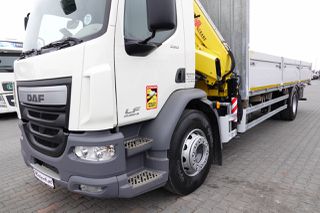 Γερανοί - Φορτηγά Με Γερανό DAF 2014 LF 250 / 4X2 / ΠΑΡΑΔΟΣΗ - 7,30 + HDS HYVA HB 150XE3 / RADIO CONTROL / ROTATOR / MAX ΑΝΥΨΩΤ-thumb-11