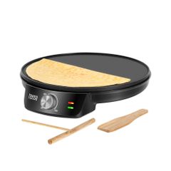 Teesa TSA3235 Κρεπιέρα 30cm Μαύρη 1200W