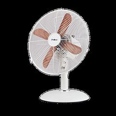 Primo PRΤF-80621 Ανεμιστήρας Επιτραπέζιος 12'' 30εκ. Λευκό - Ξύλο
