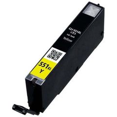 Ink cartridge Yellow replaces Canon 6446B001, CLI551YXL 5212027314366