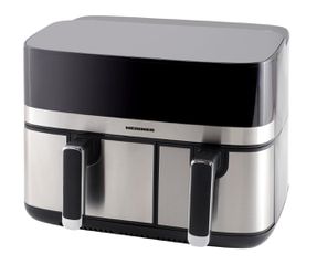 Heinner HAF-H9DB17BKS Air Fryer με Διπλό Αποσπώμενο Κάδο 8.6lt Μαύρο