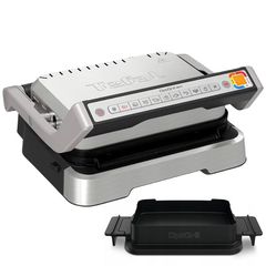 Tefal GC774D30 OptiGrill 4 in 1 Τοστιέρα-Γκριλιέρα 2100W με Καπάκι και Ρυθμιζόμενο Θερμοστάστη