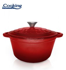 Heinner HR-KN-SM4 Βαθιά Κατσαρόλα από Μαντέμι 4lt / 24cm 24x11.5CM , RED LINE
