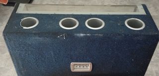 Διπλό μπασοκούτι με 2 δωδεκαιντσα ηχεία