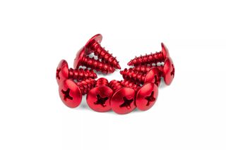 Σετ Βιδες Φερινγκ Πλαστικων M4X12Mm Κοκκινο (10Τεμ) | Str8