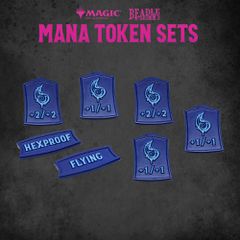 Magic the Gathering Dice and Token Pack Blue Mana-thumb-4