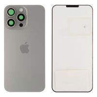 Apple (661-36909) Back Glass (Original) - Natural Titatium, Apple iPhone 15 Pro Max