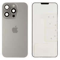 Apple (661-42725) Back Glass (Original) - Natural Titatium, Apple iPhone 16 Pro