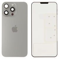 Apple (661-44961) Back Glass (Original) - Natural Titatium, Apple iPhone 16 Pro Max
