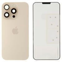 Apple (661-49557) Back Glass (Original) - Desert Titanium, Apple iPhone 16 Pro