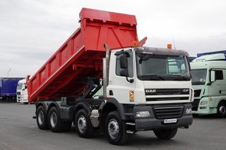 Ανατροπή DAF 2011 CF 85.410 / 8X4 / 2-SIDE TIPPER / MEILLER / BORDMATIC / HYDROBORTA / ΕΙΣΑΓΩΓΗ ΕΓΧΕΙΡΙΔΙΟΥ-thumb-3