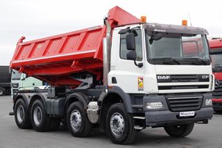 Ανατροπή DAF 2011 CF 85.410 / 8X4 / 2-SIDE TIPPER / MEILLER / BORDMATIC / HYDROBORTA / ΕΙΣΑΓΩΓΗ ΕΓΧΕΙΡΙΔΙΟΥ-thumb-7