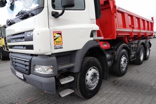 Ανατροπή DAF 2011 CF 85.410 / 8X4 / 2-SIDE TIPPER / MEILLER / BORDMATIC / HYDROBORTA / ΕΙΣΑΓΩΓΗ ΕΓΧΕΙΡΙΔΙΟΥ-thumb-13
