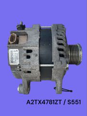 MAZDA CX-3 2014-2020 ΜΕΤΑΧΕΙΡΙΣΜΕΝΑ ΑΝΤΑΛΛΑΚΤΙΚΑ ( Δυναμό φόρτισης μπαταρίας με κωδικό A2TX4781ZT / S551 γνήσιο μεταχειρισμένο )
