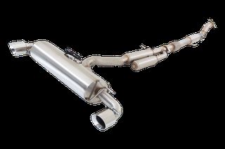 3" Cat-Back System with Varex Muffler, 304 Stainless Steel