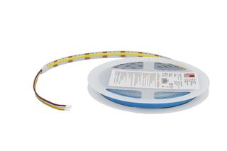 Ταινία COB LED 5m γραμμικού φωτισμού 12VDC 14W/m 608LED/m με δυνατότητα επιλογής φωτισμού CCT IP54