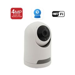 Κάμερα Mini WIFI PAN TILT IP με ανάλυση εικόνας 4MP H.265 κάλυψη IR 10m με μικρόφωνο & μεγάφωνο