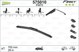 ΥΑΛΟΚΑΘΑΡΙΣΤΗΡΑΣ FM70 VALEO 575010 CJ5417528BD 5176786 5176822 5310654 5310655 CJ5417528BD 1608738780 1611354280 1611354380 1611354280 1611354380 6423K3