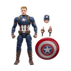Hasbro Fans Marvel Avengers: Legends Series - Captain America 6' Action Figure (G0607)