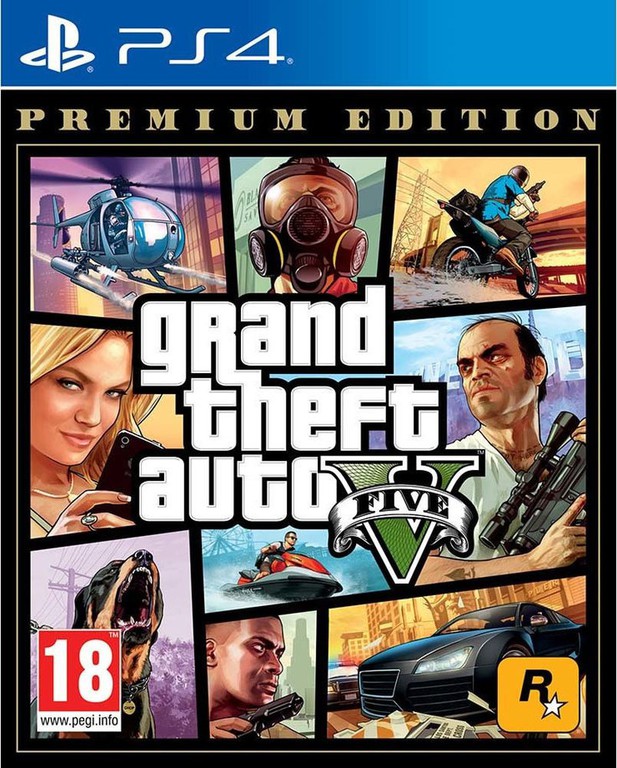 PS4 Grand Theft Auto V: Premium Edition