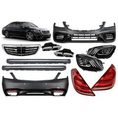 Full Body Kit Μετατροπής σε Facelift Mercedes S-Class W222 Facelift (2013-06.2017) S63