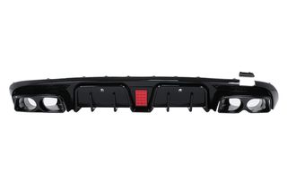 Πίσω Diffuser  Mercedes C-Class W205 S205 (2014-2020) Brabus Design-thumb-3