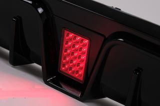 Πίσω Diffuser  Mercedes C-Class W205 S205 (2014-2020) Brabus Design-thumb-4