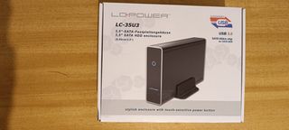 LC-Power Θήκη για Σκληρό Δίσκο 3.5" SATA III με σύνδεση USB3.0