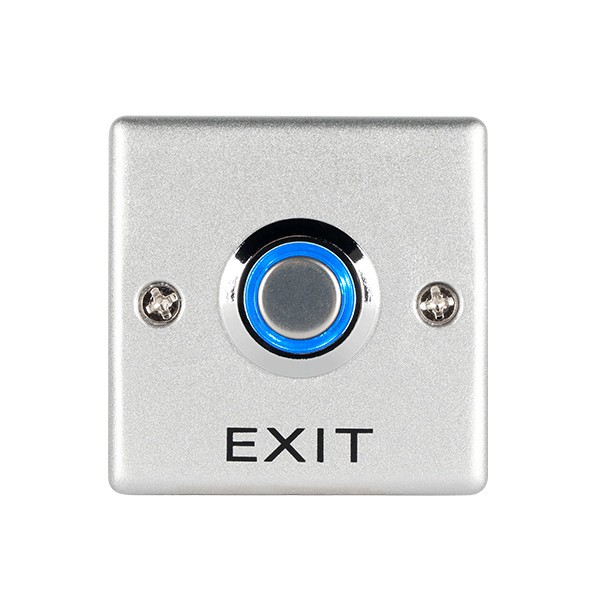 EL-EB53A ZINC ALLOY EXIT BUTTON (NO/COM)