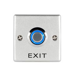 EL-EB53A ZINC ALLOY EXIT BUTTON (NO/COM)