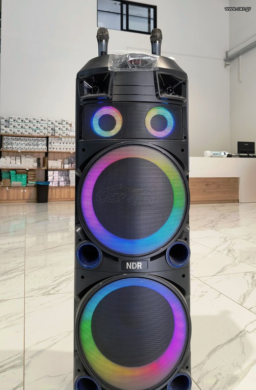 Bluetooth speaker karaoke 2x12 Ndr audio