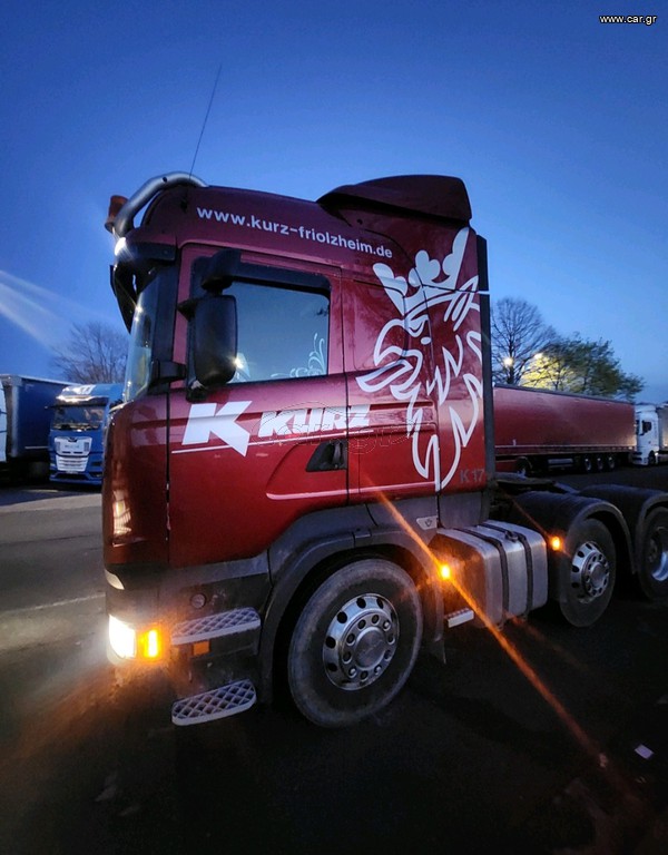 Scania 2014 r580 6x2 μειωτητασ υδραβλικα 3.85 μεταξονιο