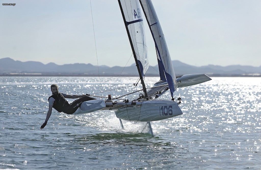 Ιστιοπλοΐα 2018 F101 foiling trimaran