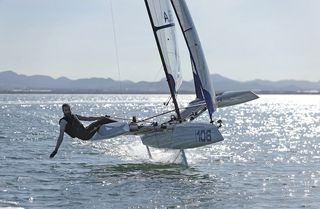 Ιστιοπλοΐα 2018 F101 foiling trimaran