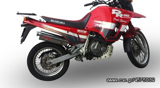 Gpr Εξάτμιση Tελικό Trioval Inox Suzuki DR 800 1990 - 1995