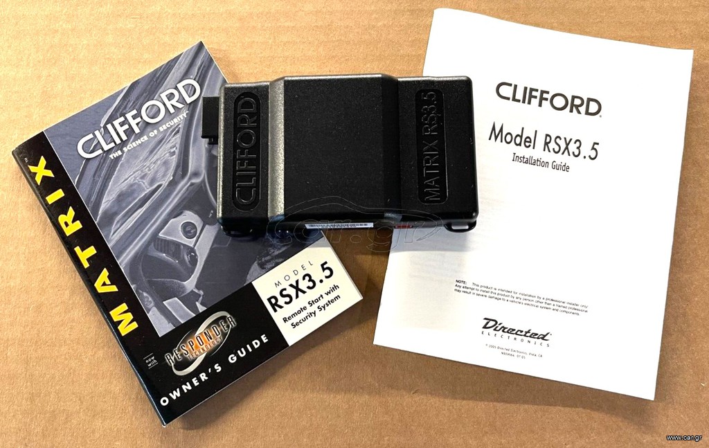 Clifford Matrix rsx 3.5