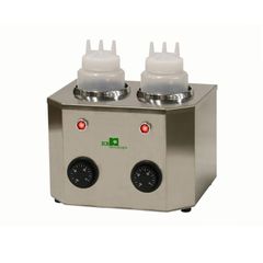 Θερμαντικά  topping squeezer για 1lt  - 2lt  - 3lt με τρία στόμια πραλίνας, σιρόπι σοκολάτας ή  σάλτσα.-thumb-1
