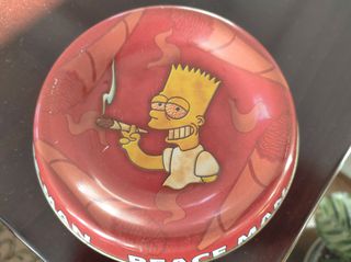 Συλλεκτικό μεταλλικό τασάκι THE SIMPSONS Peace Man