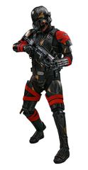 Star Wars: Ahsoka Television Masterpiece Action Figure 1/6 Death Trooper Hot Toys Exclusive 31 cm