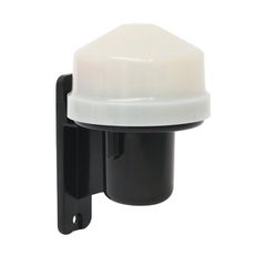 Φωτοκύτταρο μέρας-νύχτας 10Α πλαστικό IP44 220-240V μαύρο χρώμα
