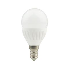 Λάμπα LED σφαιρική E14 7,1W θερμό χρώμα φωτός 3000K 1000lm με κεραμική βάση "pro" 175-265V