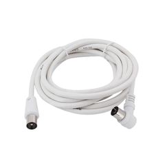 Καλώδιο Κεραίας RF GSC M/F με Γωνία 1.5m Λευκό