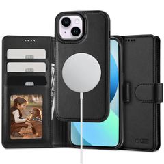 Tech-Protect Wallet Magsafe Δερματίνης Μαύρο (iPhone 13)