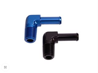 90° NPT to BARB Adapter 1/8” to 3/16”