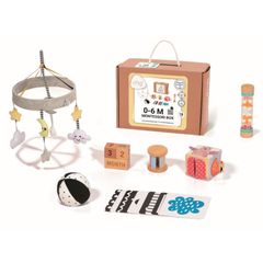 Σετ εκπαιδευτικά παιχνίδια Montessori για βρέφη 0-6 μηνών - eliNeli
