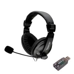 Spacer SPK-222-USB Ενσύρματα On Ear Ακουστικά