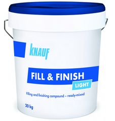 FILL & FINISH LIGHT ΥΛΙΚΟ ΓΕΜΙΣΜΑΤΟΣ & ΣΠΑΤΟΥΛΑΡΙΣΜΑΤΟΣ KNAUF 20KG 550184