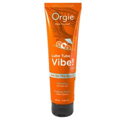 Orgie Lube Tube Vibe! Sex on the Beach Vibrating Intimate Gel 10