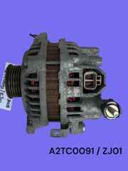 MAZDA 3 BK 2003-2008 ΜΕΤΑΧΕΙΡΙΣΜΕΝΑ ΑΝΤΑΛΛΑΚΤΙΚΑ ( Δυναμό φόρτισης μπαταρίας με κωδικό A2TC0091 / ZJ01 γνήσιο μεταχειρισμένο )