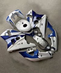 FAIRING ΜΕΜΟΝΩΜΕΝΑ ΤΕΜΑΧΙΑ ΠΛΑΣΤΙΚΑ ABS HONDA CBR400RR NC23 1988-1989 ΑΒΑΦΑ